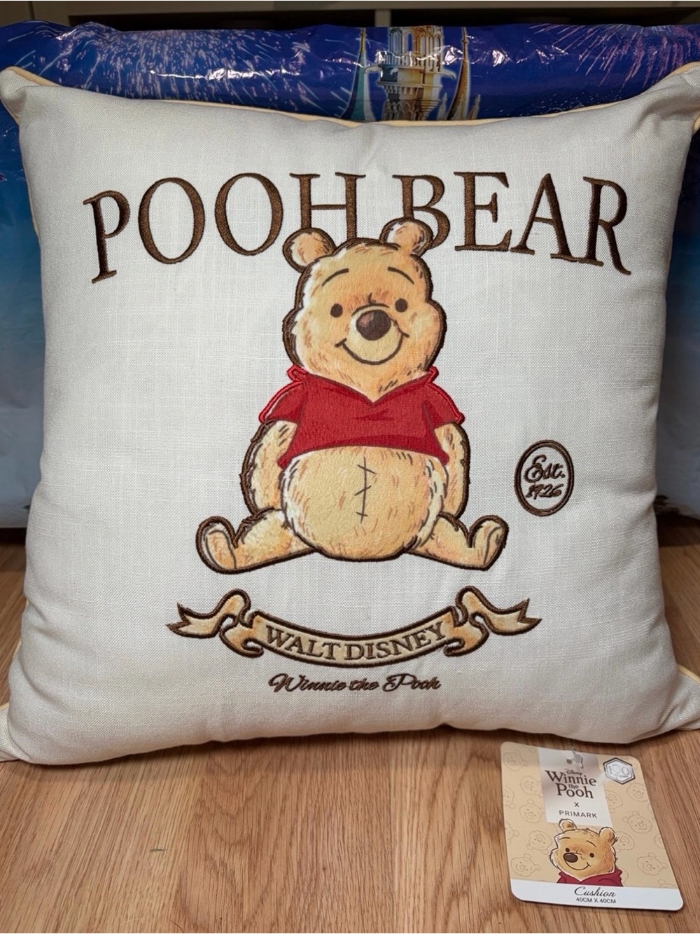 Disney x Primark Winnie the Pooh Throw Pillow Cushion Primark Exclusive New